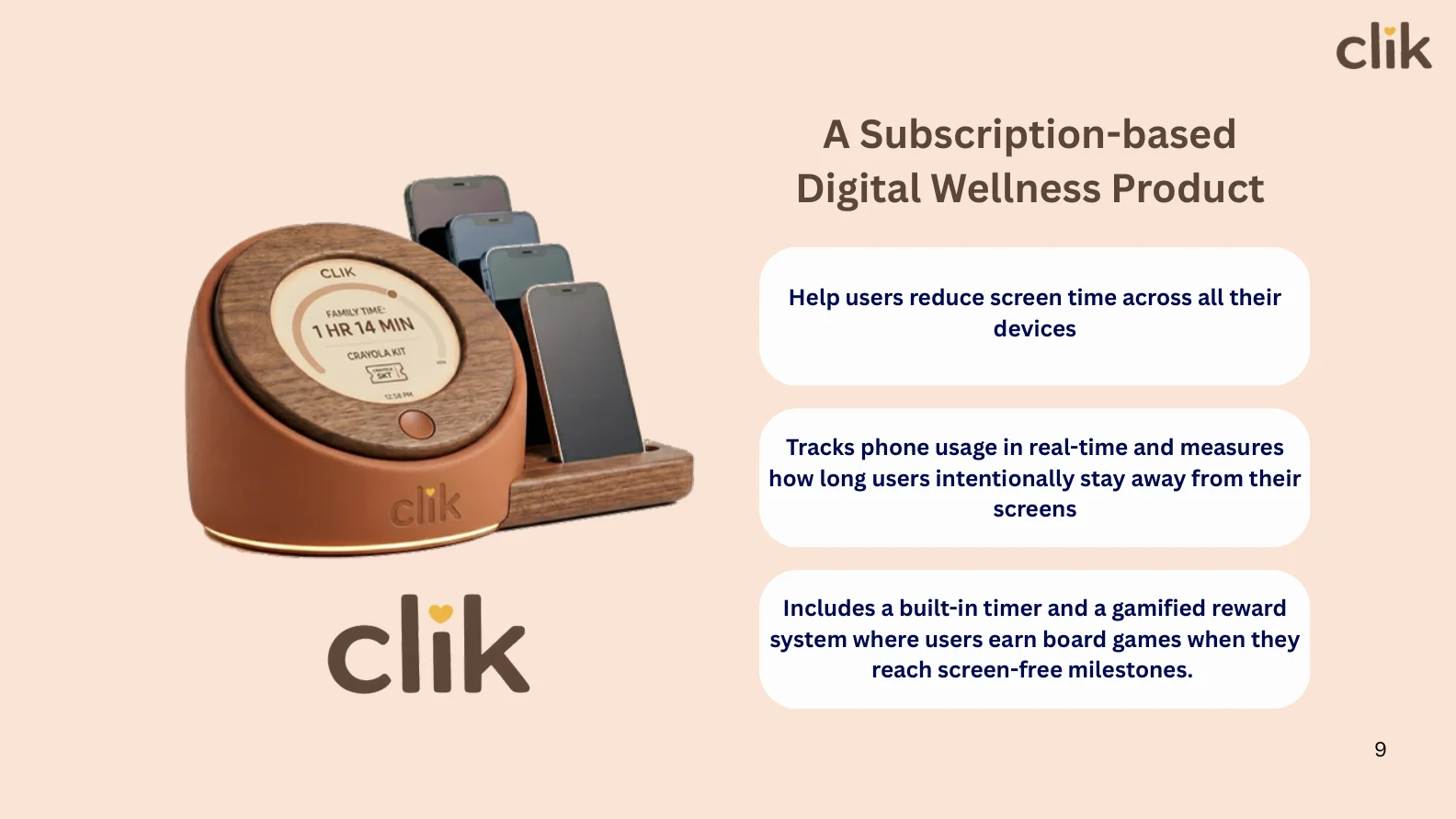 Clik project preview