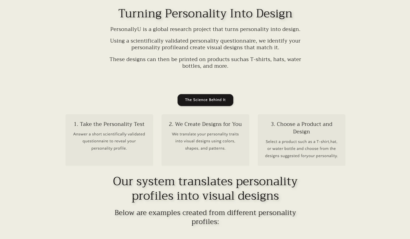 PersonallyU project image 2